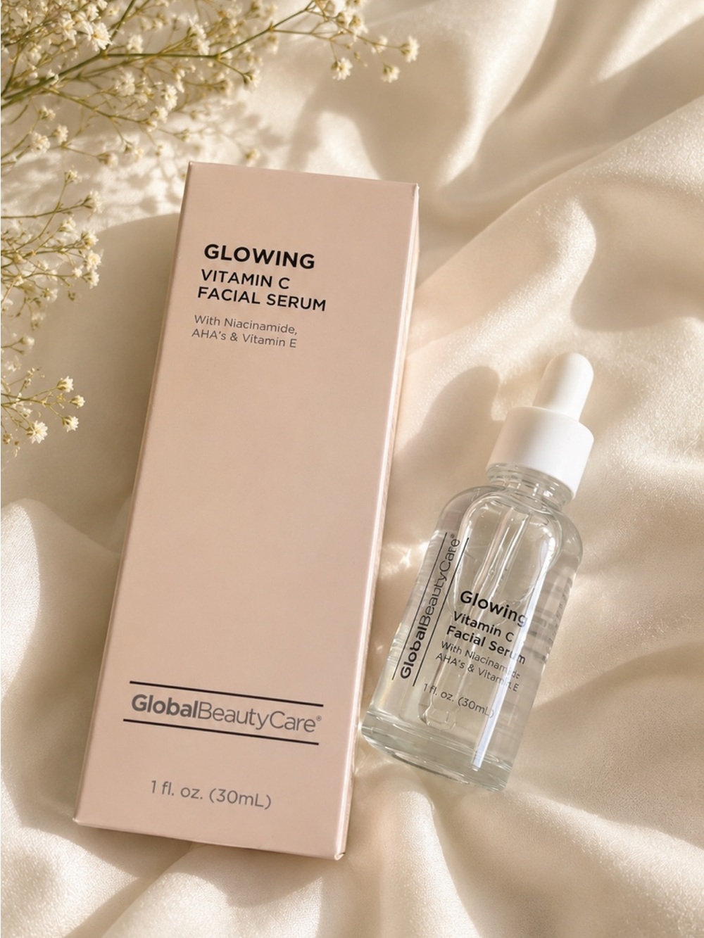 Global Beauty Care NEW Glowing
Facial Vitamin C Serum